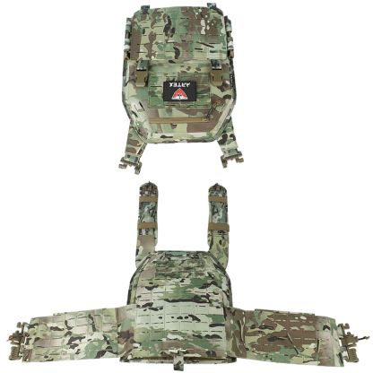 Artex 1000d Nylon Chaleco Tactico Vest Ranger-Green Tactical Gear 25x30cm Plate Carrier Molle Vest