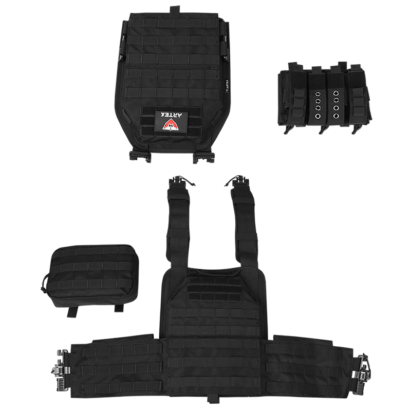 Artex 1000D Plate Carrier Tactical Vest Outdoor Hunting Protective Adjustable MODULAR Vest for Airsoft Hunting Vest