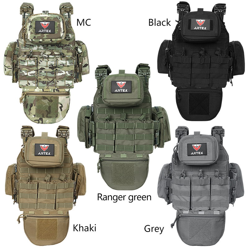 Artex's New Waterproof Molle Extended Quick-release Tactical Vest Hunting Vest