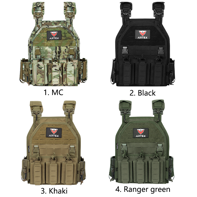 Artex's New Outdoor Multi-functional Waterproof Laser Quick-release Tactical Vest Modular Bulletproof Vest Jacket