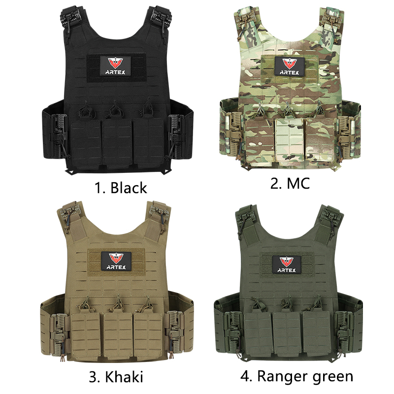 Artex Army Fan Laser Quick Removal Tactical Vest Tactical Vest Outdoor Multi-function Special Forces CS Equipment Hunting Vest