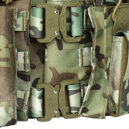 Artex Tactical Vest MOLLE Metal Snake BuckleQuick ReleaseOutdoor Hunting Vest Airsoft Vest