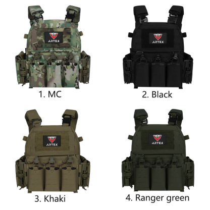 Artex Outdoor multi-functional waterproof nylon Military enthusiast Laser quick-release Tactical vest