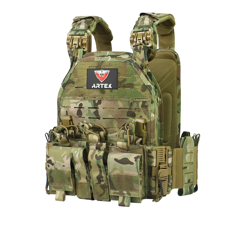 Artex Military Modular Plugboard High-Strength Wear-Resistant Waterproof Nylon Outdoor Hunting Versatile Tactical Vest