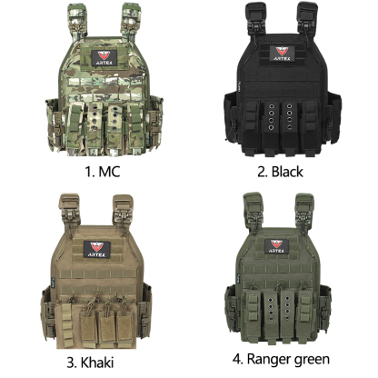 Artex 6094 Upgrade New Outdoor Military Fan Quickly Remove Tactical Vest 