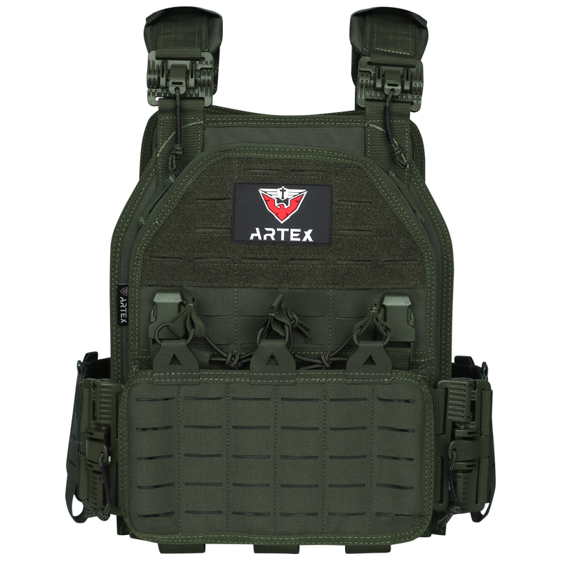 Artex Lightweight Quick-release Combat Board Carrier 1000D Nylon Laser Molle Tactical Vest
