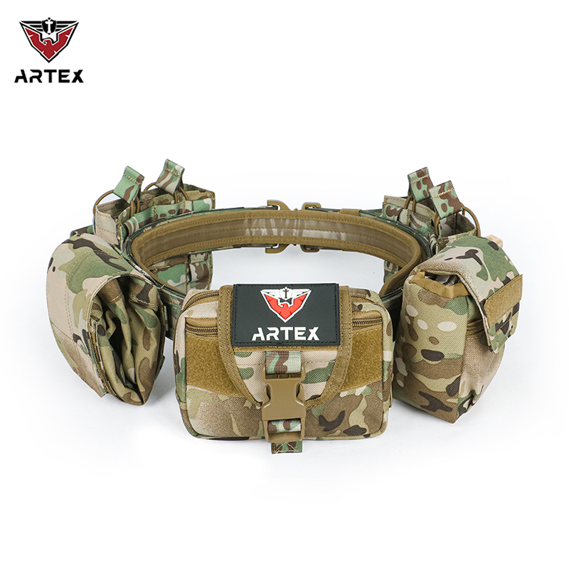Artex Army User Outdoor Black Hunting Tactics Law Enforcement Duty Security Traffic Police Air Gun Belt