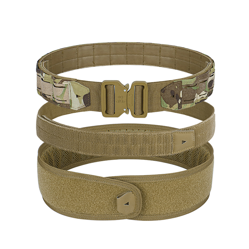 Artex Battle Molle Tactical Belt Duty Belt Heavy Duty Anti-Slip Pad & Inner Belt Comb 3-In-1 System