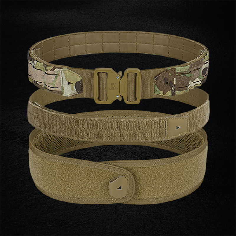 Artex Battle Molle Tactical Belt Duty Belt Heavy Duty Anti-Slip Pad & Inner Belt Comb 3-In-1 System