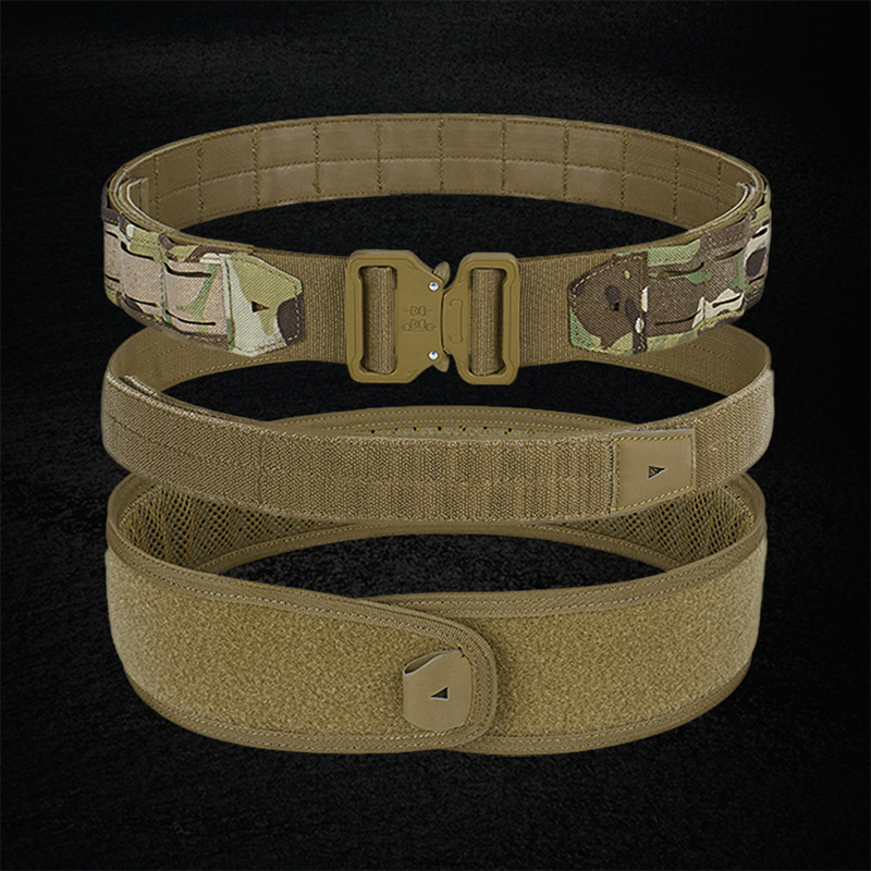 Artex Battle Molle Tactical Belt Duty Belt Heavy Duty Anti-Slip Pad & Inner Belt Comb 3-In-1 System