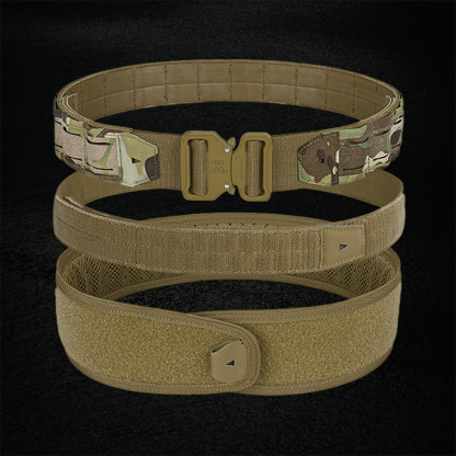 Artex Battle Molle Tactical Belt Duty Belt Heavy Duty Anti-Slip Pad & Inner Belt Comb 3-In-1 System