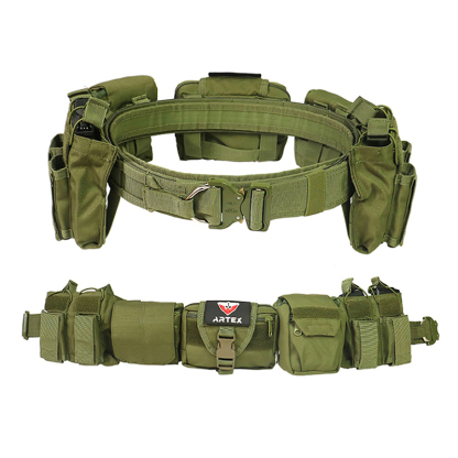 Artex Army User Outdoor Black Hunting Tactics Law Enforcement Duty Security Traffic Police Air Gun Belt