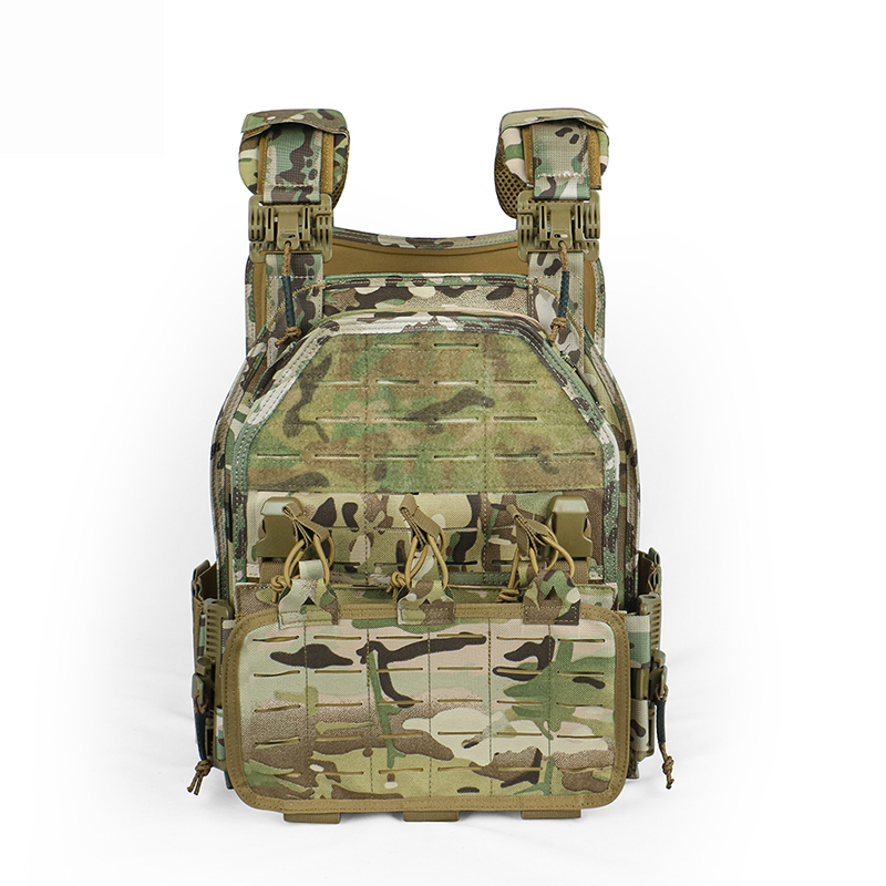 Artex Lightweight Quick-release Combat Board Carrier 1000D Nylon Laser Molle Tactical Vest Black