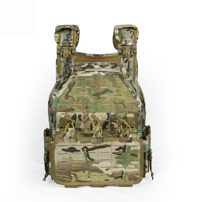 Artex Lightweight Quick-release Combat Board Carrier 1000D Nylon Laser Molle Tactical Vest Black