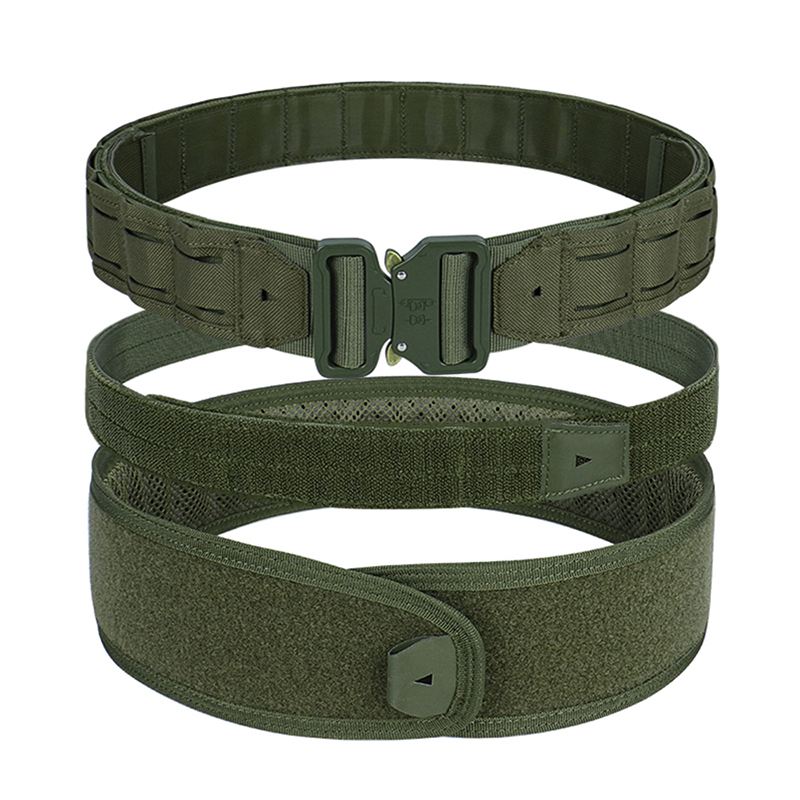 Artex Battle Molle Tactical Belt Duty Belt Heavy Duty Anti-Slip Pad & Inner Belt Comb 3-In-1 System