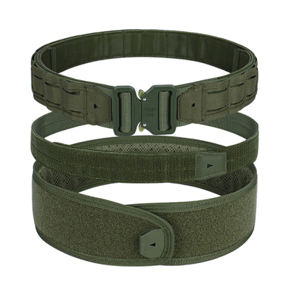 Artex Battle Molle Tactical Belt Duty Belt Heavy Duty Anti-Slip Pad & Inner Belt Comb 3-In-1 System