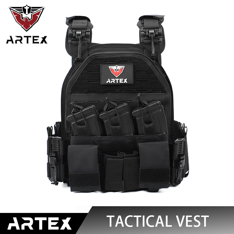 Artex Military Modular Plugboard High-Strength Wear-Resistant Waterproof Nylon Outdoor Hunting Versatile Tactical Vest