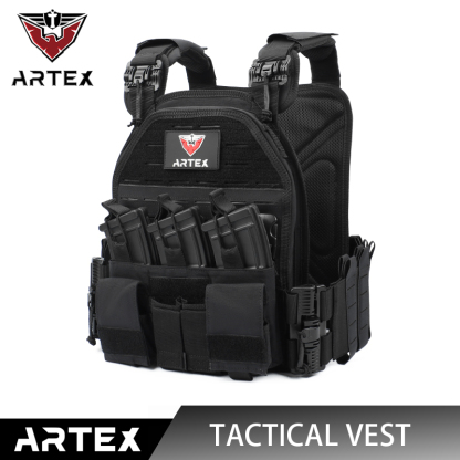 Artex Military Modular Plugboard High-Strength Wear-Resistant Waterproof Nylon Outdoor Hunting Versatile Tactical Vest