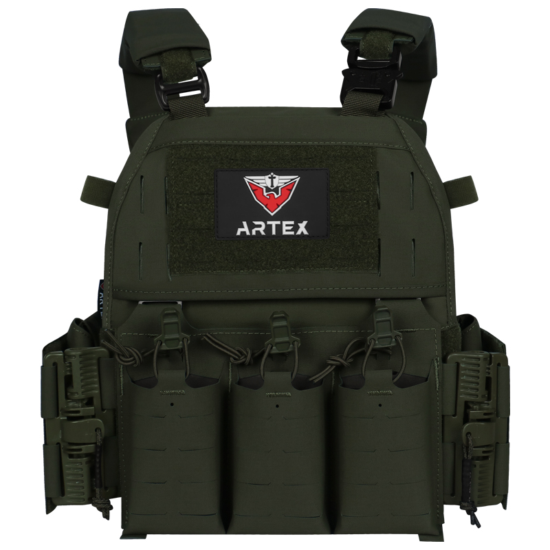 Artex Outdoor multi-functional waterproof nylon Military enthusiast Laser quick-release Tactical vest