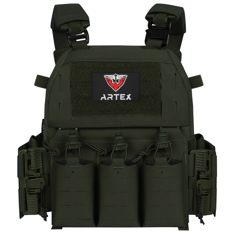 Artex Outdoor multi-functional waterproof nylon Military enthusiast Laser quick-release Tactical vest