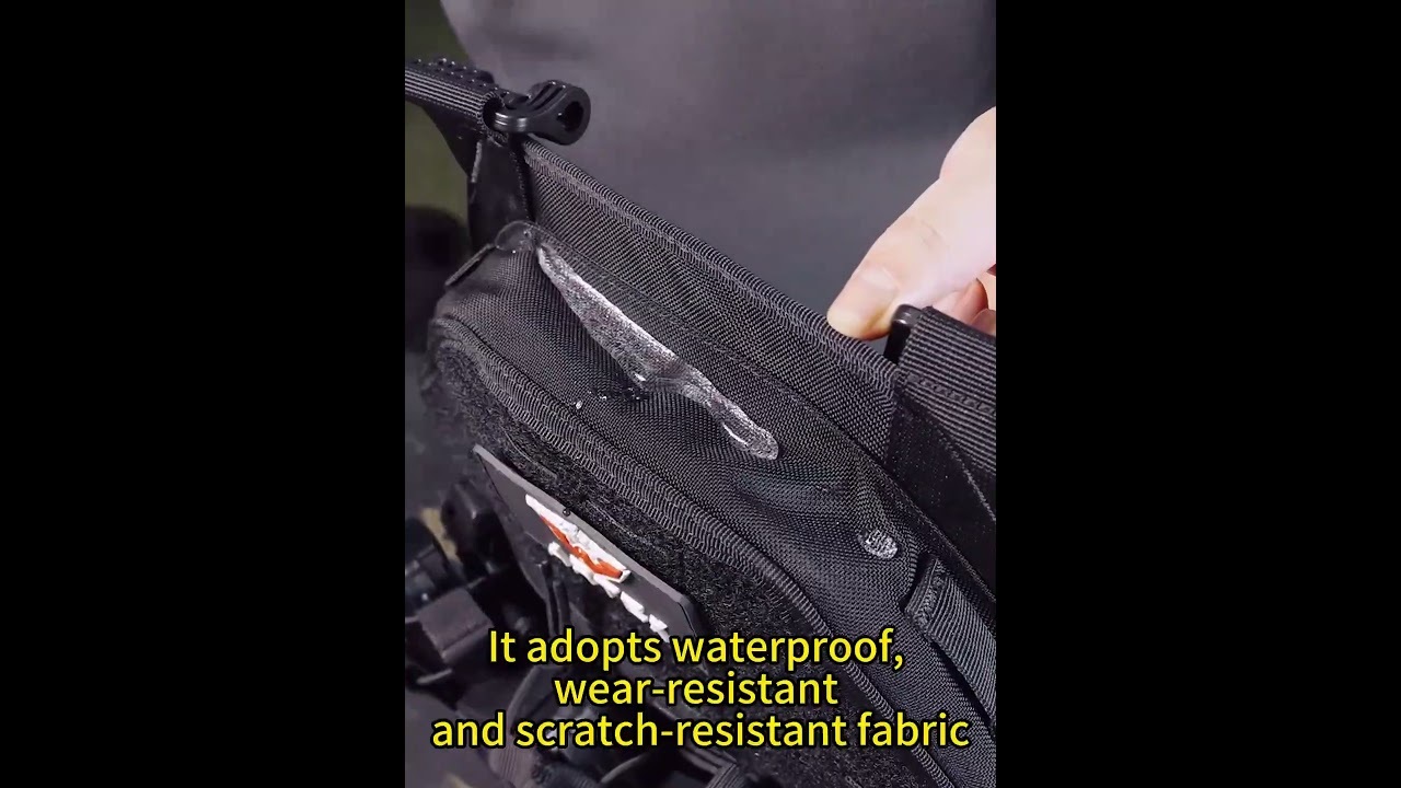 Artex Lightweight Quick-release Combat Board Carrier 1000D Nylon Laser Molle Tactical Vest Black