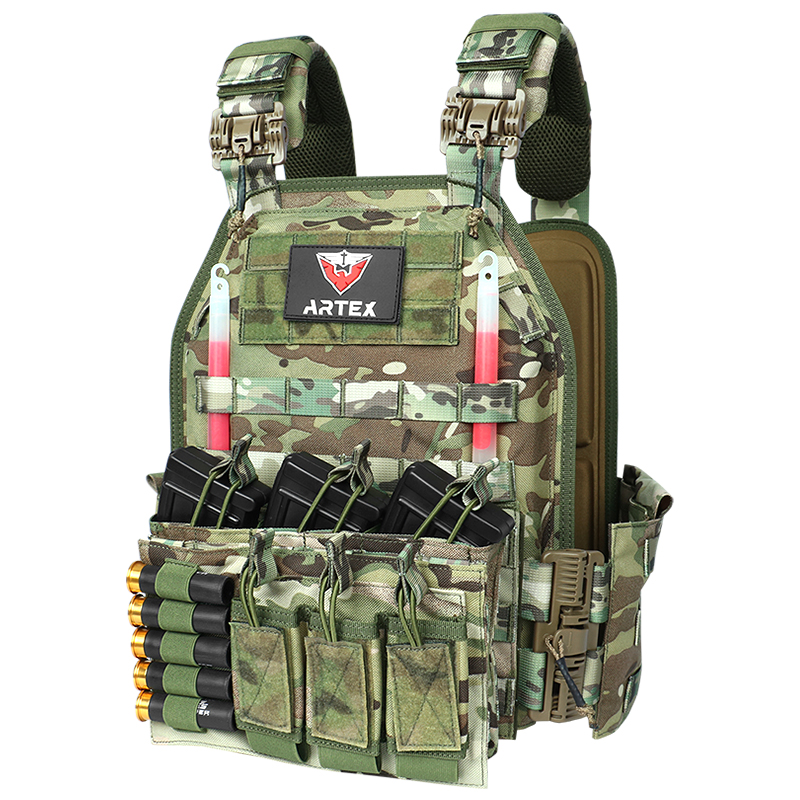 Artex 6094 Upgrade New Outdoor Military Fan Quickly Remove Tactical Vest 