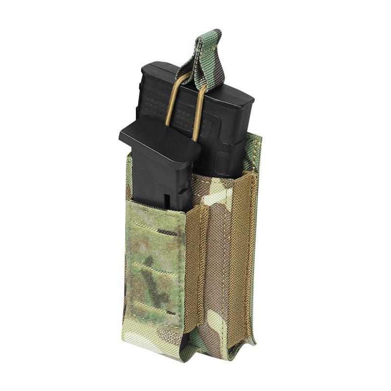 Artex Tactical LSR 9mm 556 Mag Pouch Double Mag Carrier Single MOLLE Pouch Laser Cut Magazine Pouch