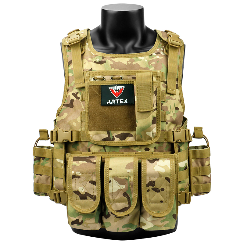 Artex Military Tactical Vest Camouflage Outdoor Hunting Army SWAT Bulletproof Combat Molle Vest