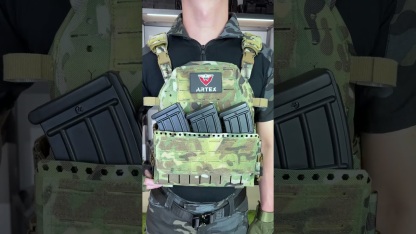 Artex Laser Cutting Waterproof Quick-Release Tactical Vest Equipment Molle Airsoft Plate Carrier Vest Chest Rig Bulletproof Military Vest