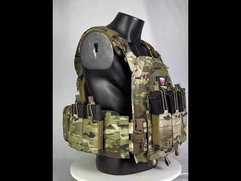 New combat vest 6094 quick detachable light laser cut tactical vest black gear to carry Military tactical vest