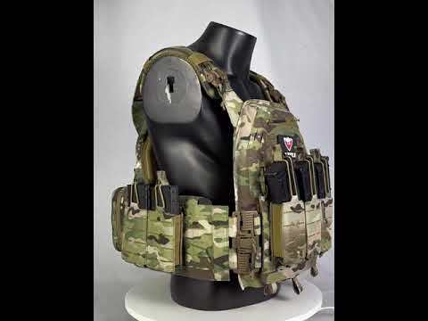 New combat vest 6094 quick detachable light laser cut tactical vest black gear to carry Military tactical vest