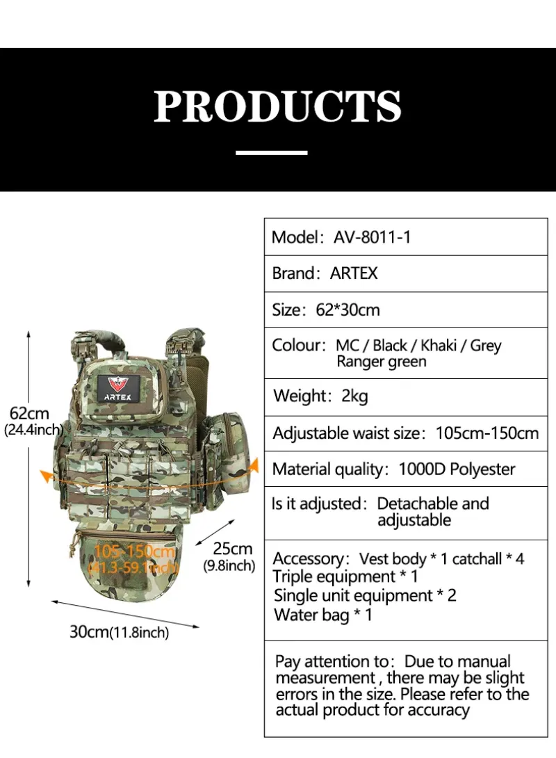 Artex Tactical vest