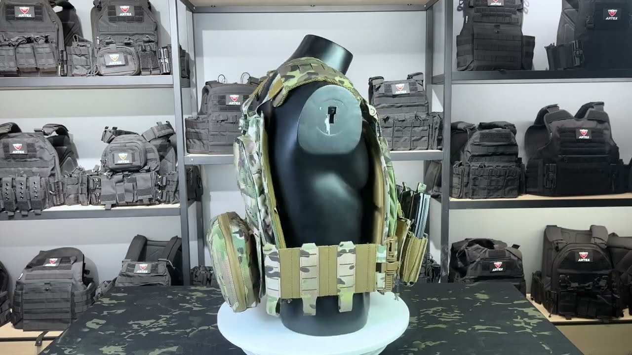 Artex's New Outdoor Multi-functional Waterproof Laser Quick-release Tactical Vest Modular Bulletproof Vest Jacket