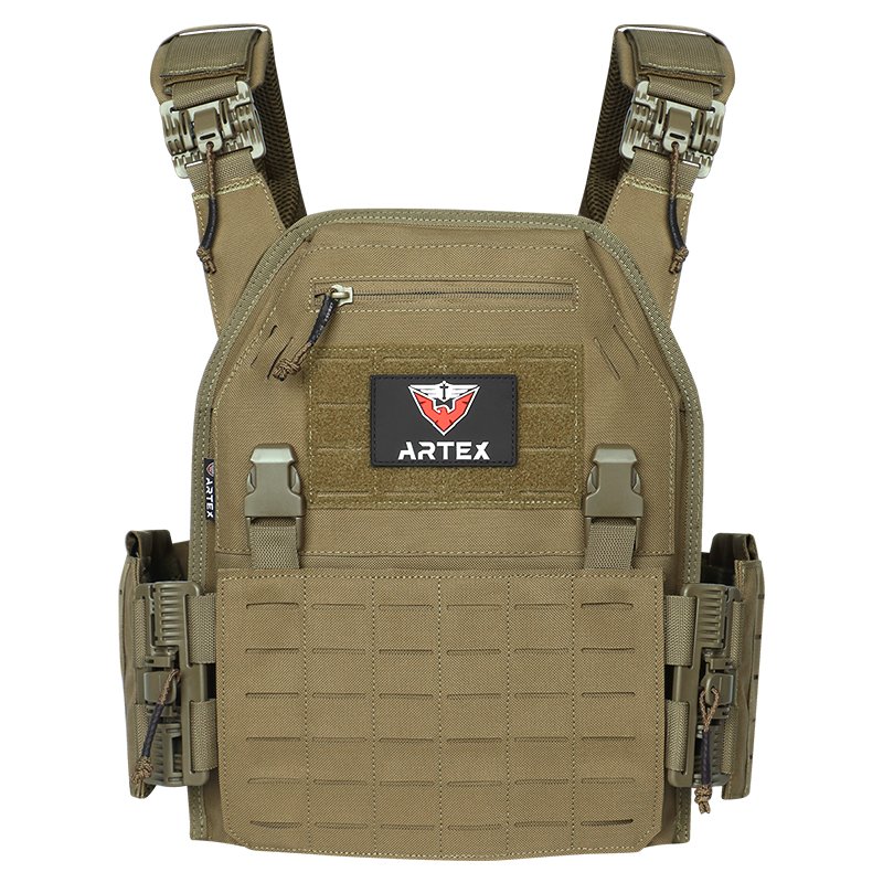 Artex 1000d Nylon Chaleco Tactico Vest Ranger-Green Tactical Gear 25x30cm Plate Carrier Molle Vest