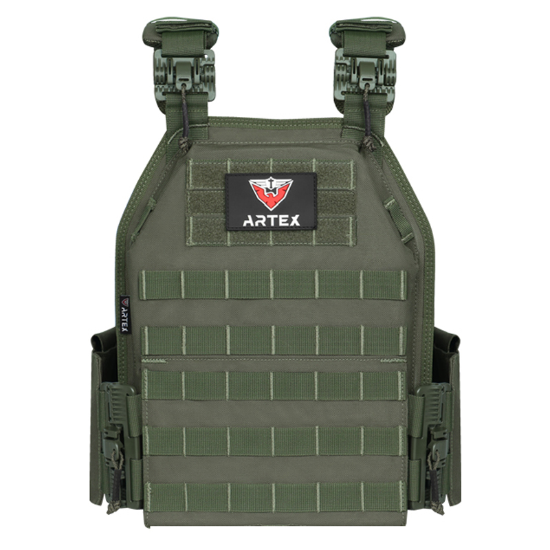 Artex Tactical Vest 6094 Fast detachable light laser cut outdoor hunting black gear carry vest of high quality