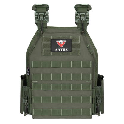 Artex Tactical Vest 6094 Fast detachable light laser cut outdoor hunting black gear carry vest of high quality