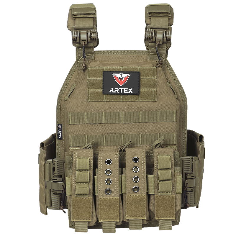Artex 1000D Plate Carrier Tactical Vest Outdoor Hunting Protective Adjustable MODULAR Vest for Airsoft Hunting Vest