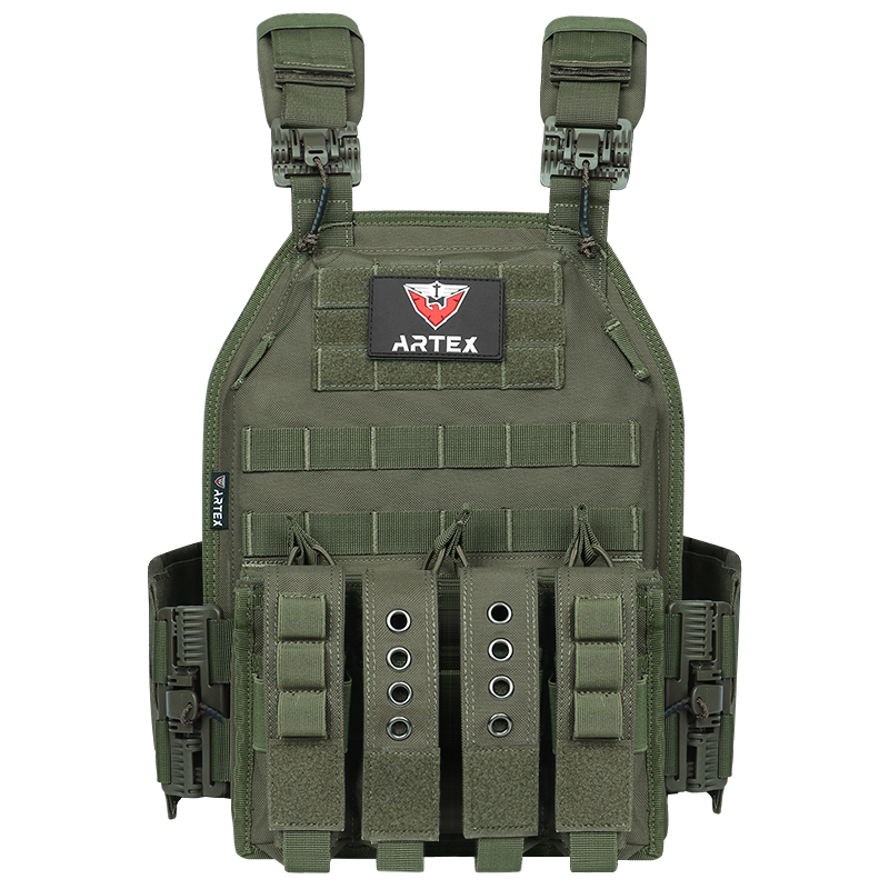 Artex 1000D Plate Carrier Tactical Vest Outdoor Hunting Protective Adjustable MODULAR Vest for Airsoft Hunting Vest