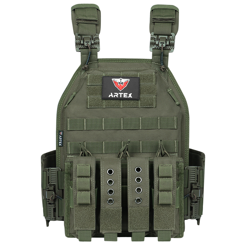 Artex 1000D Plate Carrier Tactical Vest Outdoor Hunting Protective Adjustable MODULAR Vest for Airsoft Hunting Vest