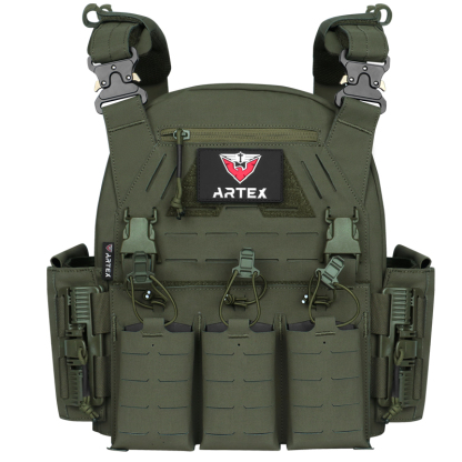 Artex outdoor multi-functional waterproof 500D nylon modular quick-release tactical vest and vest stretchable equipment