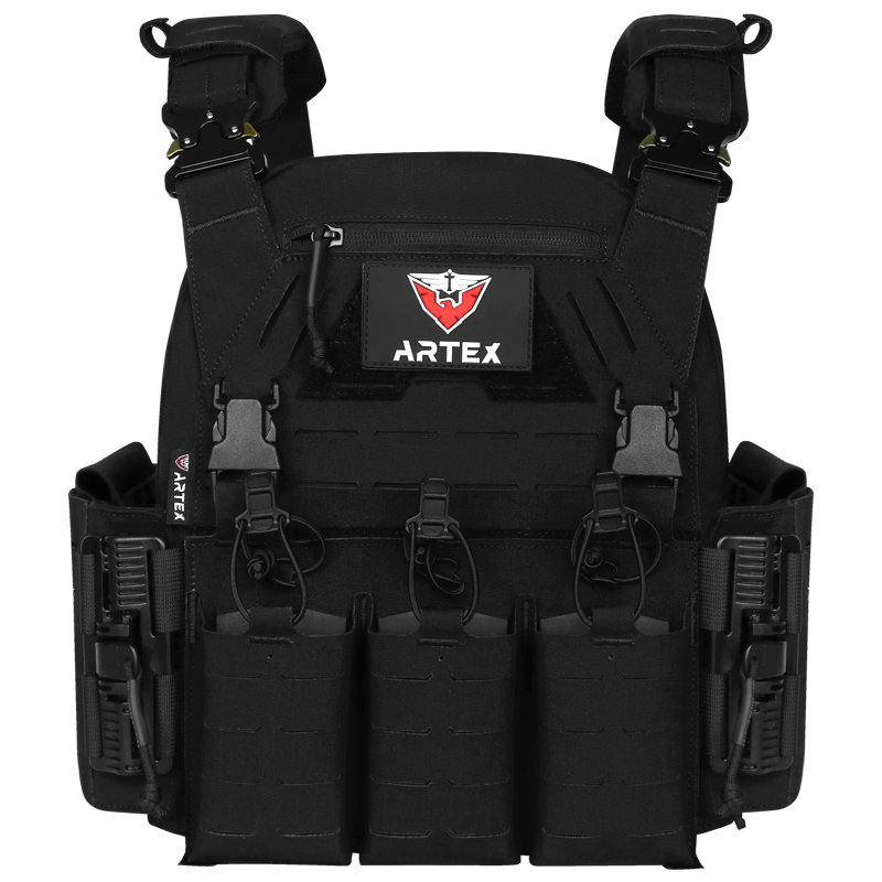 Artex outdoor multi-functional waterproof 500D nylon modular quick-release tactical vest and vest stretchable equipment
