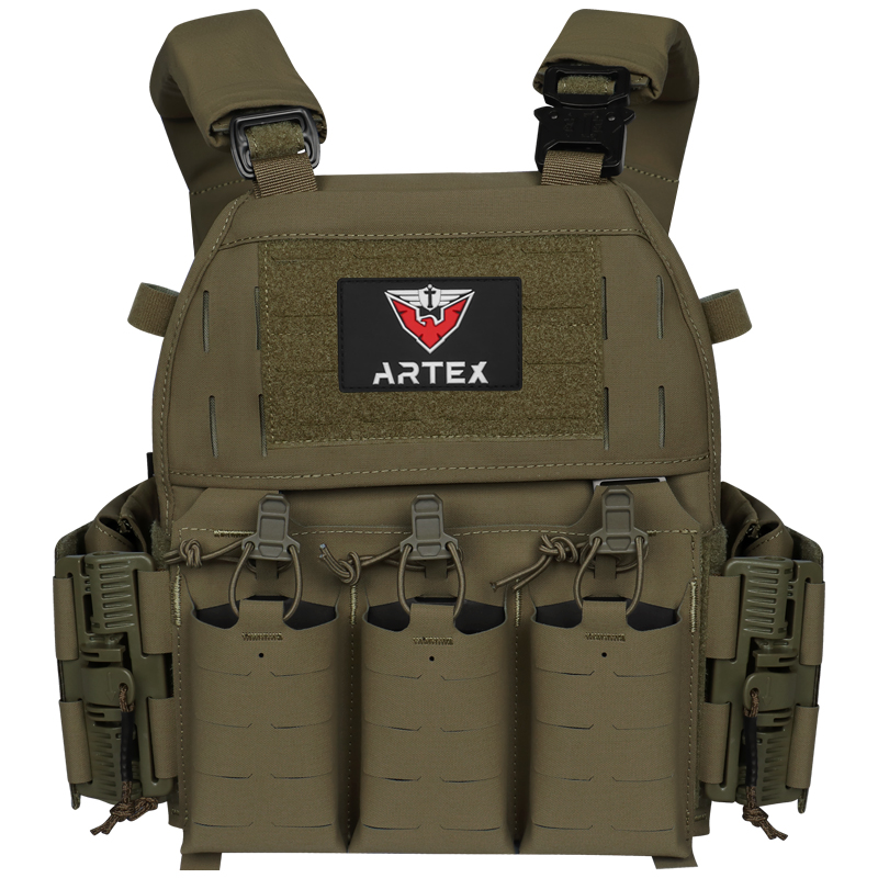 Artex Outdoor multi-functional waterproof nylon Military enthusiast Laser quick-release Tactical vest