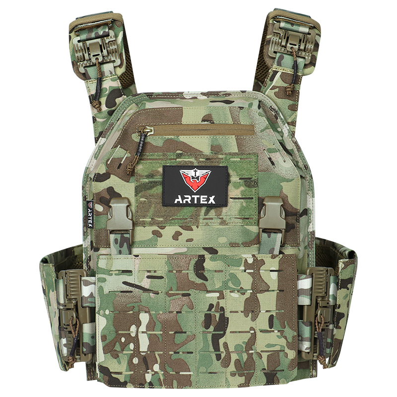 Artex 1000d Nylon Chaleco Tactico Vest Ranger-Green Tactical Gear 25x30cm Plate Carrier Molle Vest