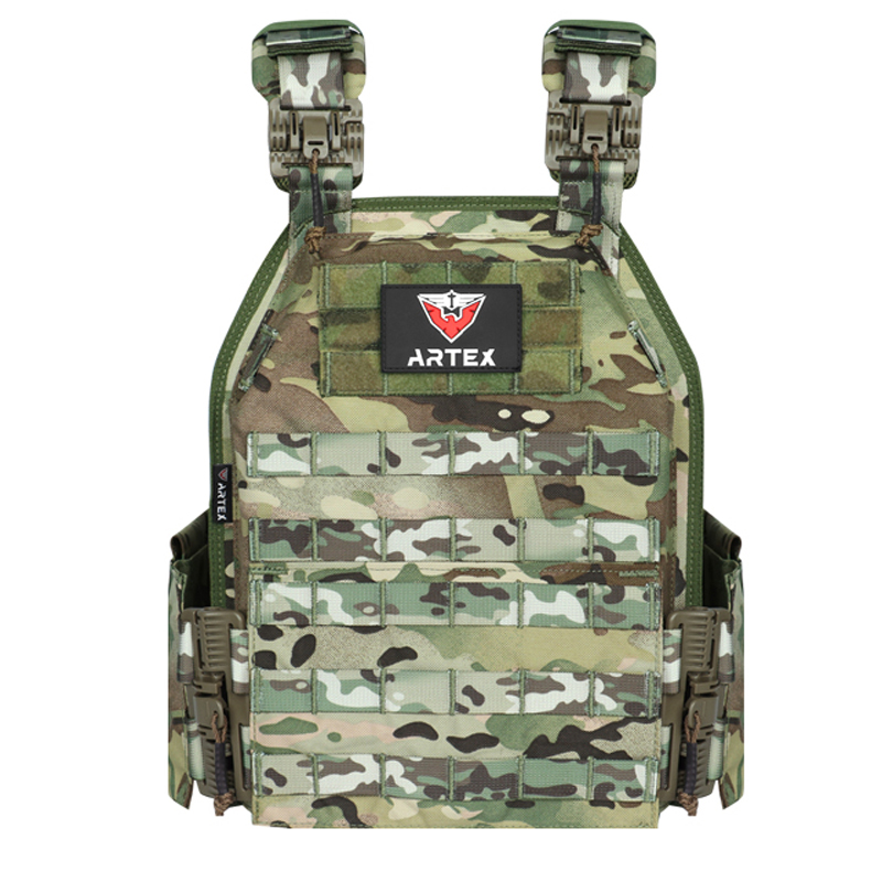 Artex Tactical Vest 6094 Fast detachable light laser cut outdoor hunting black gear carry vest of high quality