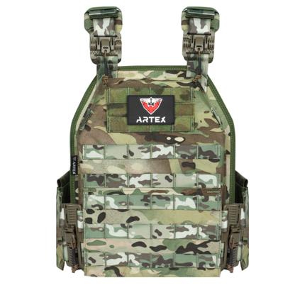 Artex Tactical Vest 6094 Fast detachable light laser cut outdoor hunting black gear carry vest of high quality