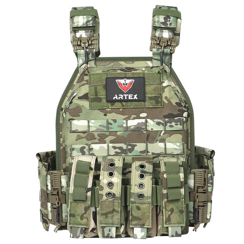 Artex 1000D Plate Carrier Tactical Vest Outdoor Hunting Protective Adjustable MODULAR Vest for Airsoft Hunting Vest