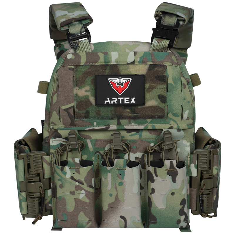 Artex Outdoor multi-functional waterproof nylon Military enthusiast Laser quick-release Tactical vest
