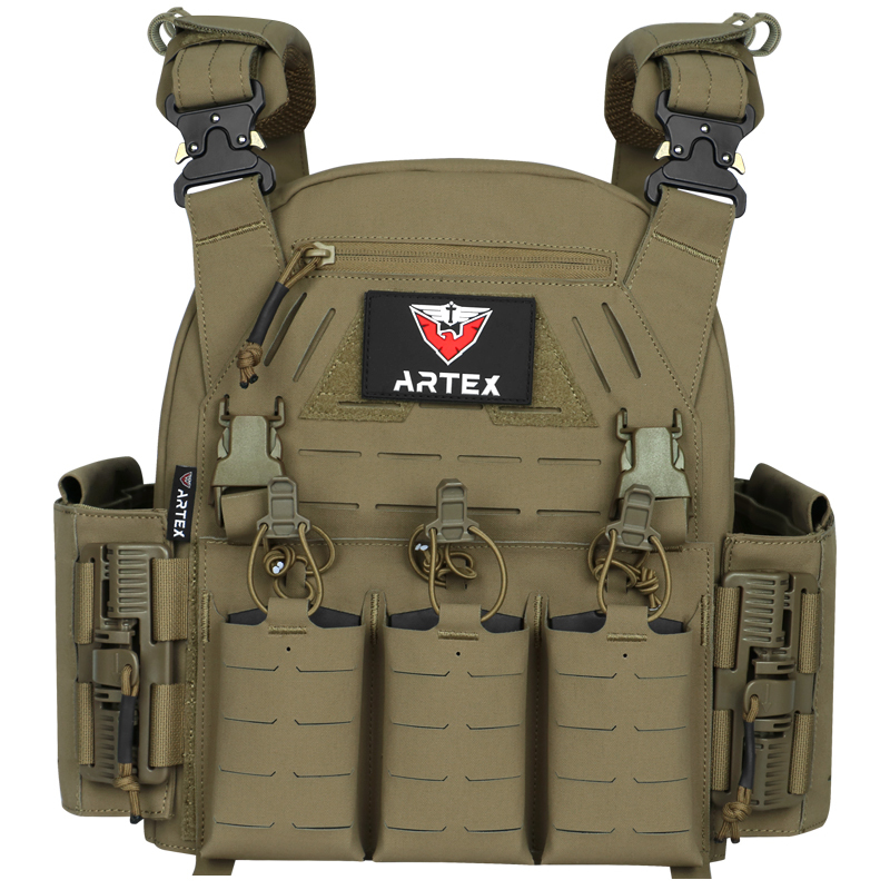 Artex outdoor multi-functional waterproof 500D nylon modular quick-release tactical vest and vest stretchable equipment