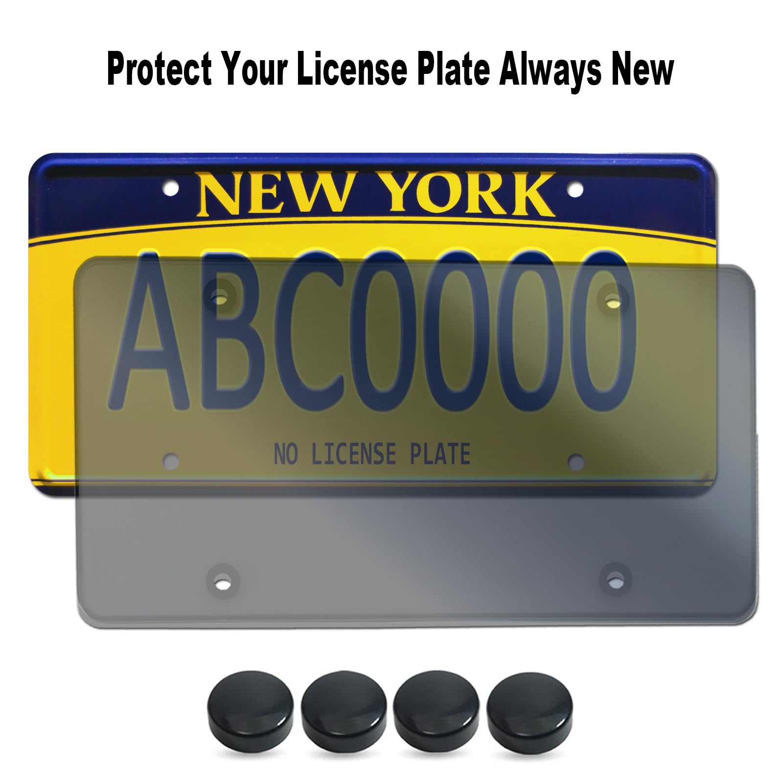 2 Pack License Plate Covers