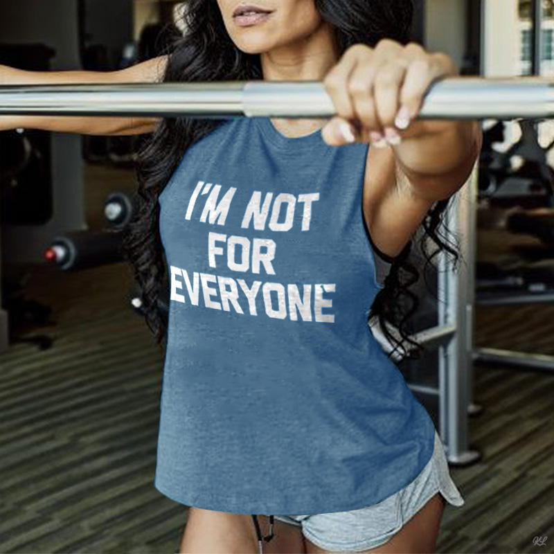 I'm Not For Everyone Print Women's Vest